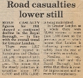 19820723 ROAD CASUALTIES DOWN CN